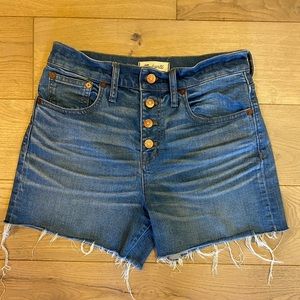 Madewell Momjeans Shorts